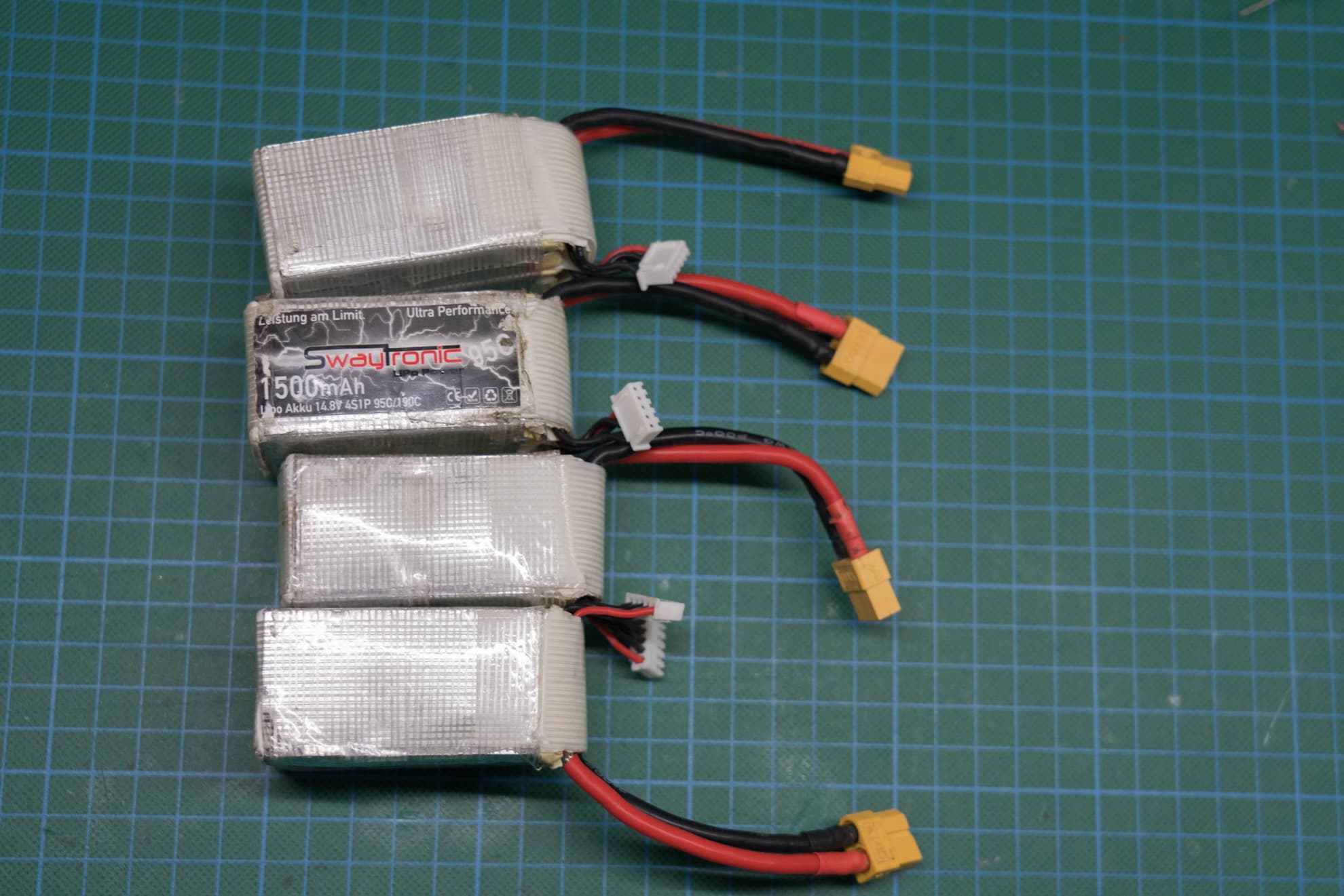 4S 1500mAh Batteries